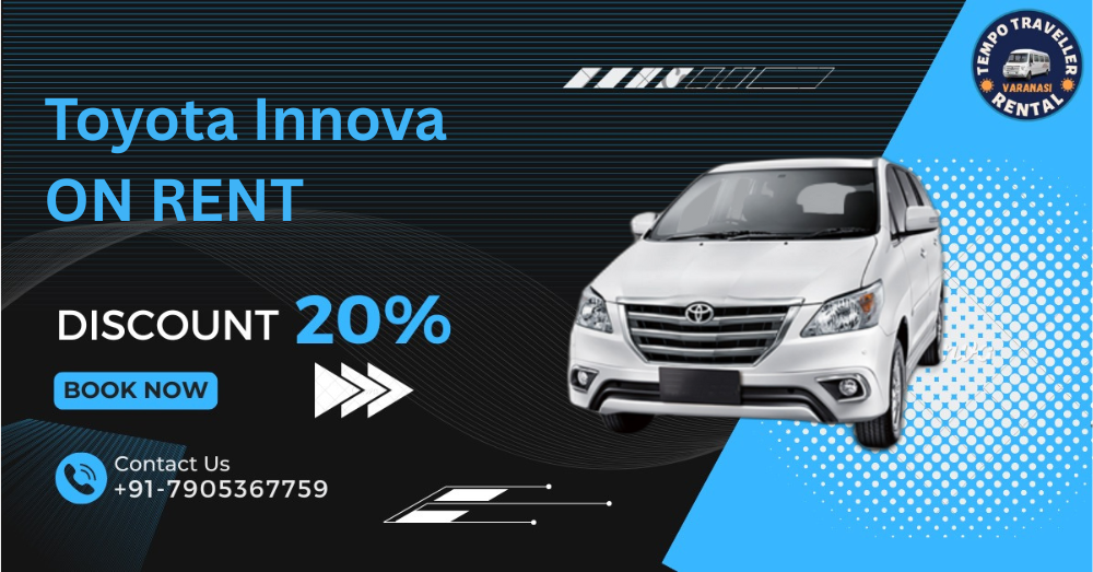 Toyota Innova Car Rental in Varanasi